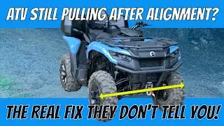 ATV Still Pulling After Alignment The REAL Fix They Don't Tell You!