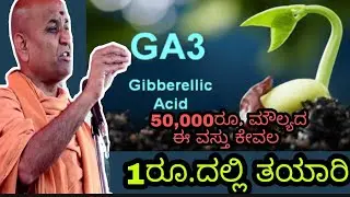 ಕೇವಲ 1ರೂ.ಗೆ ಈ ಅದ್ಭುತ ರಾಸಾಯನಿಕ ತಯಾರಿ..!! - ಶ್ರೀ ಕಾಡಸಿದ್ಧೇಶ್ವರ ಸ್ವಾಮೀಜಿ