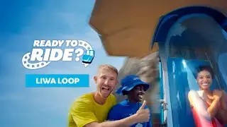 A High-Speed Looping Water Slide! Liwa Loop at Yas Waterworld Yas Island | Ready To Ride