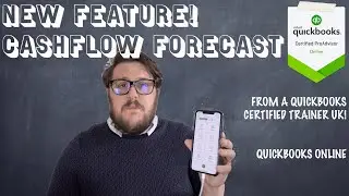NEW FEATURE ALERT! Cashflow Forecast iOS in QuickBooks Online UK 2020 - from a Certified Trainer!