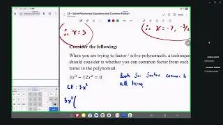 MHF4U Class 29: Unit 4 - Lesson 18.1: KQ 1 - 3