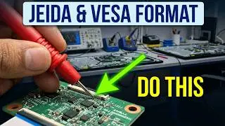 How Jeida & Vesa LVDS Format Works? | Mapping Fault | Pixel Fault | Solution by Vinod Kenny