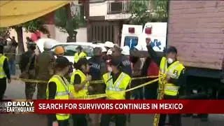 After 7.1-magnitude earthquake, rescue effort continues in Mexico City