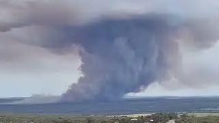 scrub fire Tulka S.A 24/10/2025