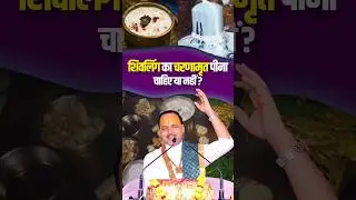 शिवलिंग का चरणामृत पीना चाहिए या नहीं | #shiv #shivling #charanamrat #vanprastha