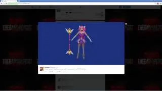 Star Guardian Lux Skin Model Viewer - League of Legends LOL PBE , EthanD / EthanDJ