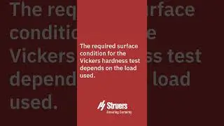 Watch This Before You Do a Micro Vickers Hardness Test
