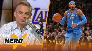 Colin on reports Houston is 'determined' to get Melo, Philly's pursuit of LeBron | NBA | THE HERD