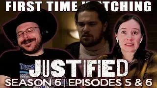 Justified | Season 6 - Ep. 5 + 6 | First Time Watching Reaction | CHOO CHOO!