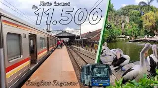 Rute Rangkas Bitung ke Ragunan dengan transfortasi umum
