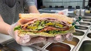 야 그 언니 캐나다가서 샌드위치 장사한대 my last week at work, sandwich shop in Canada