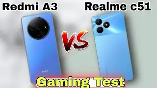 Realme C51 Vs Redmi A3 | Gaming Test | Speed Test @SamZonebd