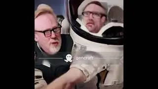 Adam Savage Battling James Rolfe In Space