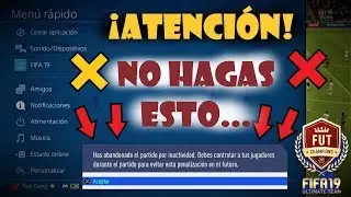 PIERDO PARTIDO POR MONGUI... RESUMEN FUT CHAMPIONS - FIFA19