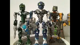 Lego Bionicle Review: Inika: Kongu, Hahli, Hewkii 2006