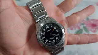 REVIEW REL&Oacute;GIO ORIENT PRATA FUNDO PRETO MBSS1155A