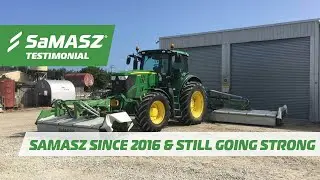 SaMASZ mowers feedback from Joe Herbert Contracting, using SaMASZ since 2016 and still going