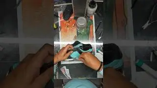 Diamond Dunk swoosh replacement. #sneaker #restoration