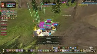 ranger facetanking without healer (Flyff Universe)