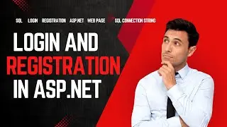 Asp.net Login and Registration Page | #loginactivity #aspnet #registration #sqlcommands #sqlserver