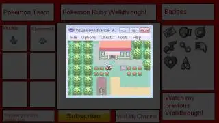 Pokemon Ruby Walkthrough Part 4 - Rustboro City!