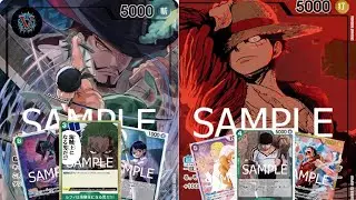 Green Zoro VS GP Luffy 3 | OP12 | VGC Cardgame Indonesia