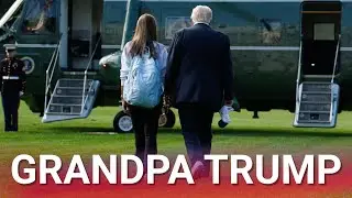 Donald Trump reveals what his &lsquo;dream&rsquo; is in heartwarming moment with granddaughter Kai