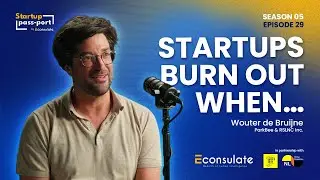 Building Startups Without Losing Yourself: Wouter de Bruijne: ParkBee and RSLNC Inc