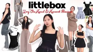 Littlebox Try-On Haul 🛍️ | Honest Reviews | aesthetic 🎀 pinterest finds ✨