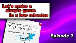 Visual Basic Tutorial #7 | Create a Simple Game (Random, Score & Logic)