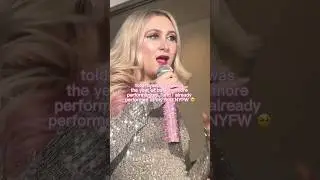 full glitter thirst! performance out now ✨ #nyfw #indiepopartist #popsinger #singersongwriter