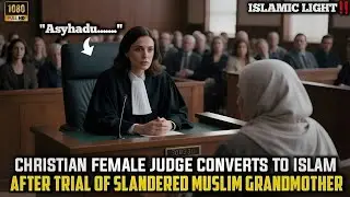 Christian female judge converts to Islam after trial, here's why!