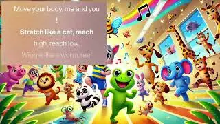 Animal Jam | Fun Action Song for Kids #KidsSongs #AnimalSongs #preschoollearning