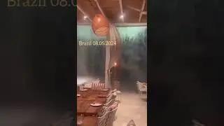 Brazil Heavy Rain flood #brazil #brazilian #rainfall #rain #viralvideo #omygod #views #worldnews #yt