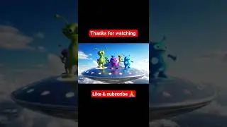 AI Aliens Dancing on Their Flying UFO 👽🚀 | Mind-Blowing Space Party! #aivideo #aliensdance #viral