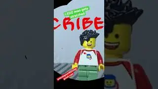 LEGO man gets stretched