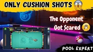 Only Cushion Shots Challenge 🎱🔥 | 9 Ball Pool Skills Test! 😱 #CueControl #9BallPool #PoolExpert