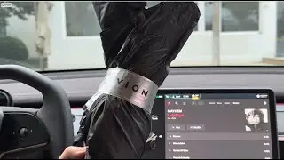 VION Model Y/3 Windshield Sunshade Installation