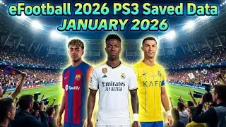 Efootball 2026 Ps3 New SAVED DATA transfer