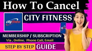 How to Cancel City Fitness Membership | cancel city fitness membership via online