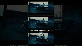 Widescreen look in DaVinci Resolve