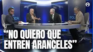 Aranceles, México, Trump y China, los temas de la mesa política