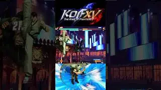 Clark VS Kim Combo (KoF XV) #kofxv #snk #ps5