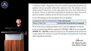 Latest CUET 2023 UPDATE - Correction Window and Subject Change Date
