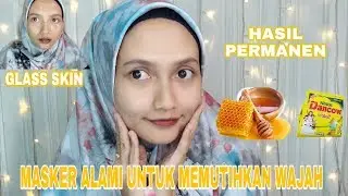 CARA MEMUTIHKAN WAJAH SECARA CEPAT DENGAN MASKER ALAMI susu dancow dan madu
