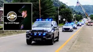 Harlan says a sad Farewell to Kentucky State Police Sgt Jared Boggs
