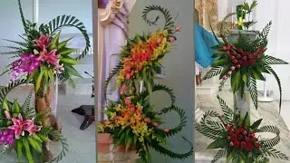 beautiful fresh flower church decoration and arrangement ideas