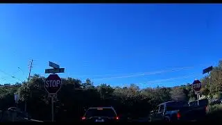 Impatient driver at 4-way stop