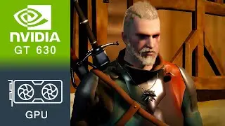 The Witcher 3 Gameplay GeForce GT 630 (Ultra Low Graphics Mod)