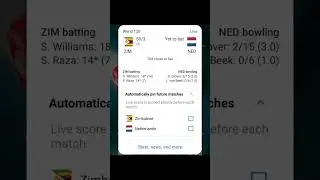 Zimbabwe vs Netherlands live score #shorts